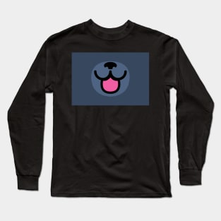 Happy Animal Face Mask Long Sleeve T-Shirt